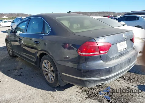 2012 Volkswagen Passat 2.5L Sel Premium from USA, damaged, VIN 1VWCP7A34CC094054